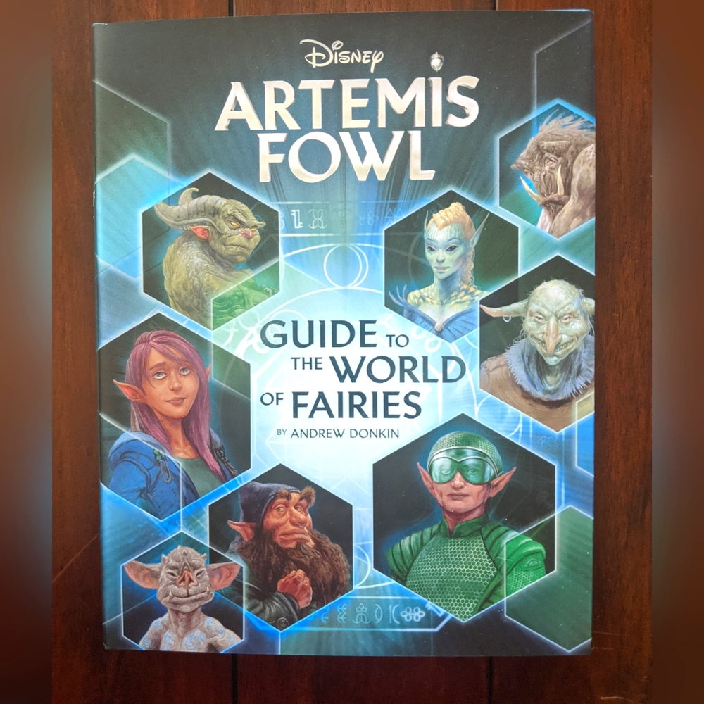 NWT Disney's Artemis Fowl Guide to the World of Fairies